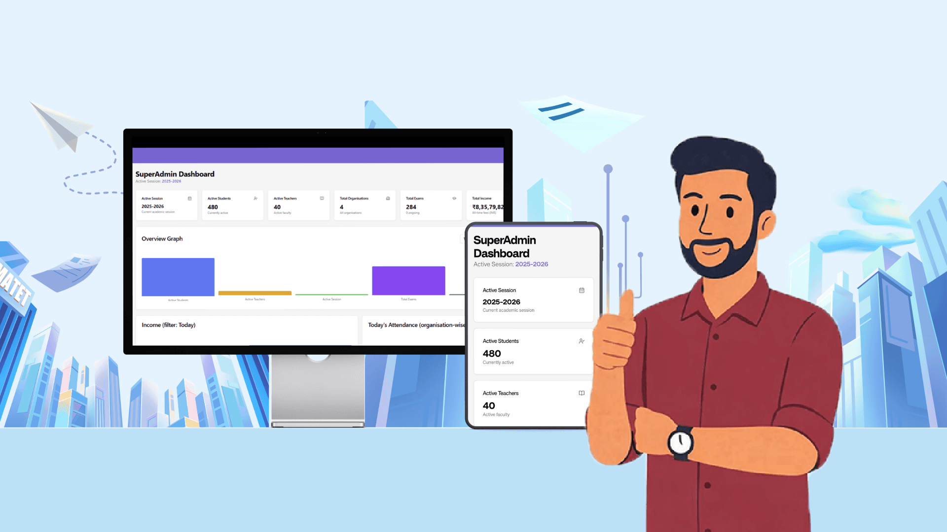 School management features