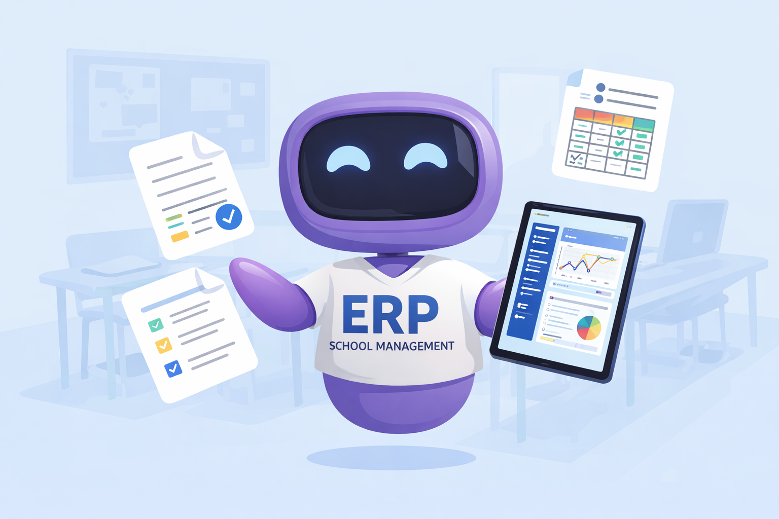 School ERP Management - SchoolOnERP platform overview